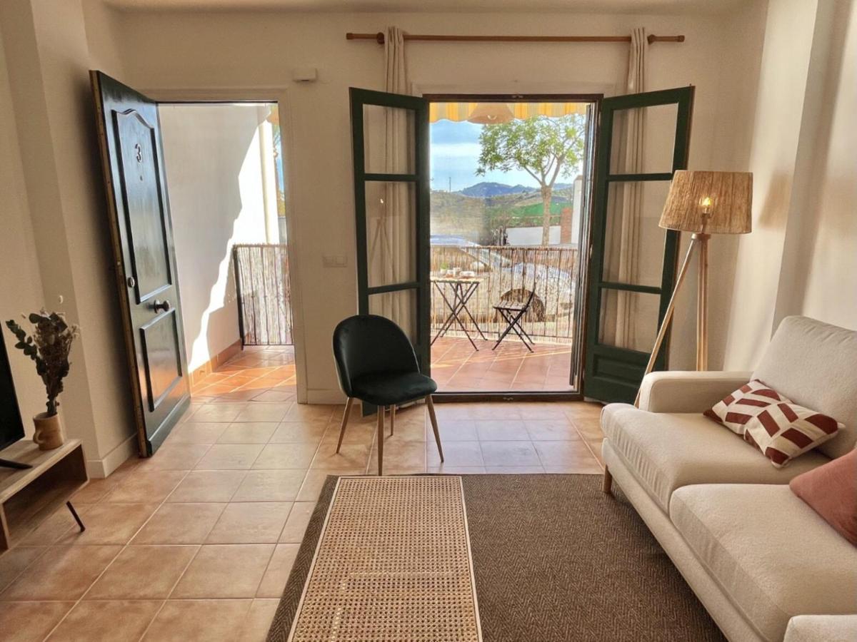 Casa La Aguanosa Con Piscina Y Vistas Al Mar Appartement Frigiliana Buitenkant foto